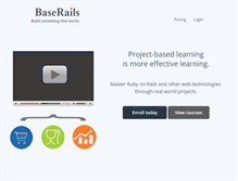 Tablet Screenshot of baserails.com